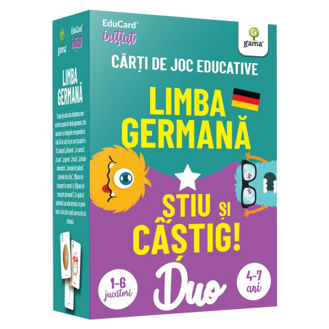 DuoCard - Limba germană • Stiu și câștig!