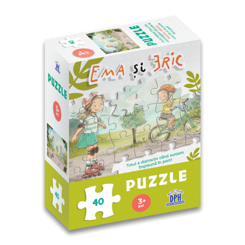 Ema și Eric în parc: Puzzle