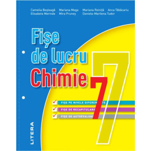 Fișe de lucru. Chimie. Clasa a VII-a