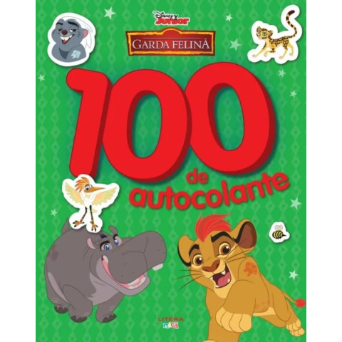 Disney Junior. Garda felina. 100 de autocolante