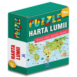 Harta lumii: Puzzle