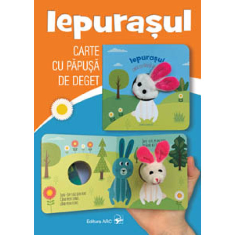 Iepurașul. Carte cu păpușă de deget