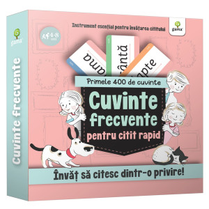 Kit Primele 400 de cuvinte frecvente de citit rapid