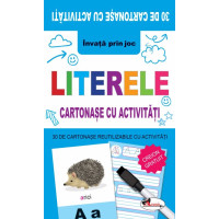 Literele. Cartonase cu activitati