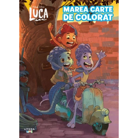 Disney Pixar. Luca. Marea carte de colorat