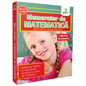 Memorator de matematică: Algebră. Geometrie