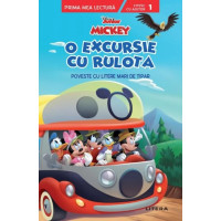 Disney Junior. Mickey. O excursie cu rulota. Poveste cu litere mari de tipar