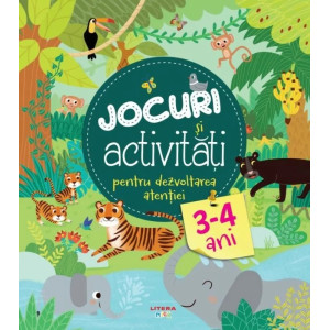 Jocuri si activitati pentru dezvoltarea atentiei (3-4 ani)