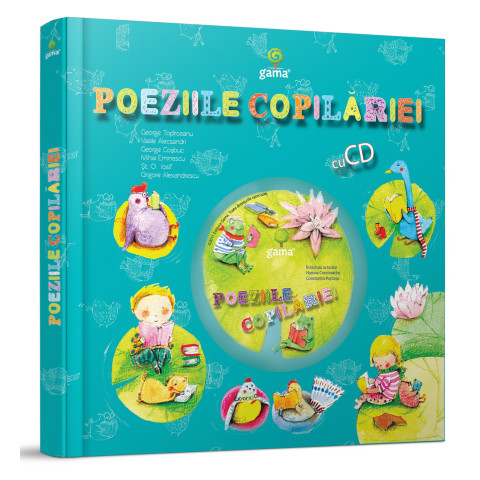 Poeziile copilăriei cu CD