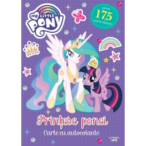 My Little Pony. Prințese ponei. Carte cu autocolante