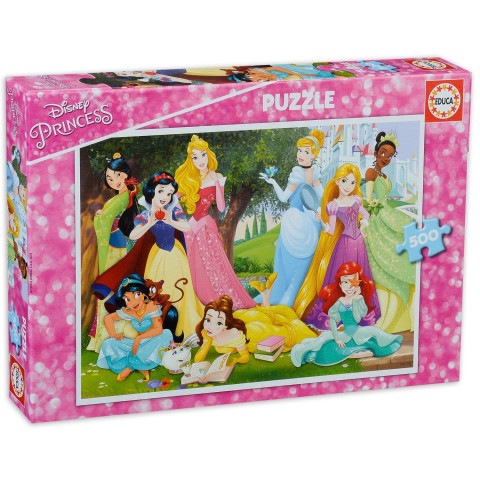 Puzzle Educa de 500 piese -Disney Princes