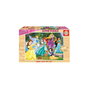Puzzle Educa de 100 piese -Disney Princess