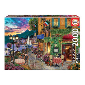 Puzzle 2000 piese Italian Fascino, Educa