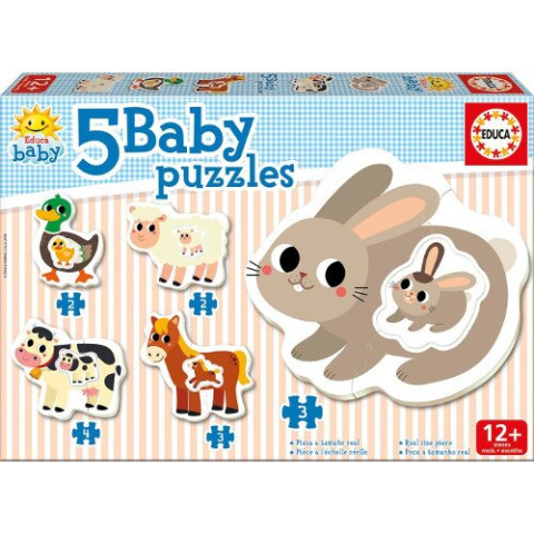 Puzzle Educa - The Farm, 14 piese