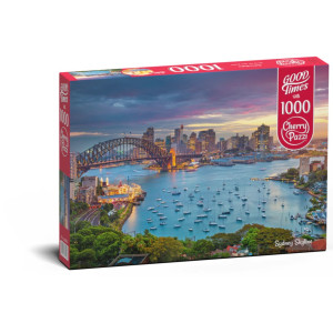 Puzzle Timaro - Sydney Skyline, 1000 piese