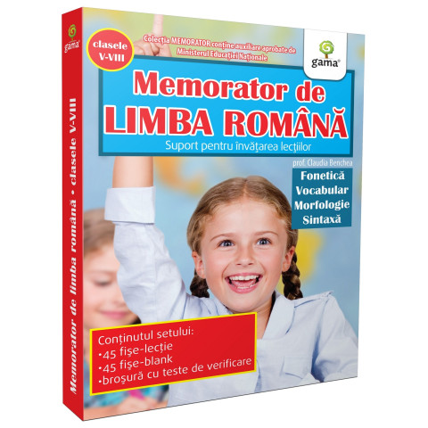 Memorator de limba română: Fonetică. Vocabular. Morfologie.