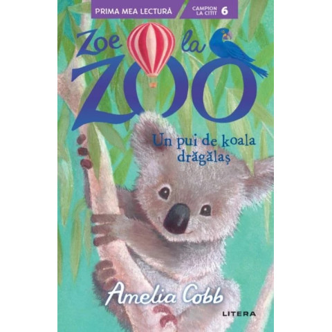 Zoe la ZOO. Un pui de koala drăgălaș