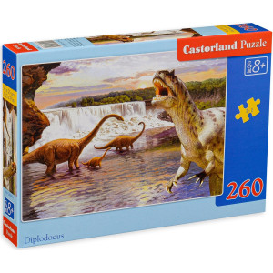 Puzzle 260 piese Diplodocus - Castorland