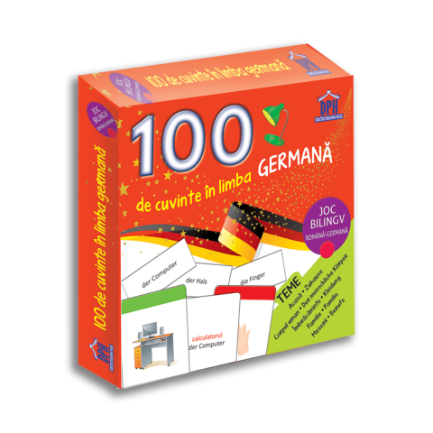 100 de cuvinte în limba germană - Joc bilingv