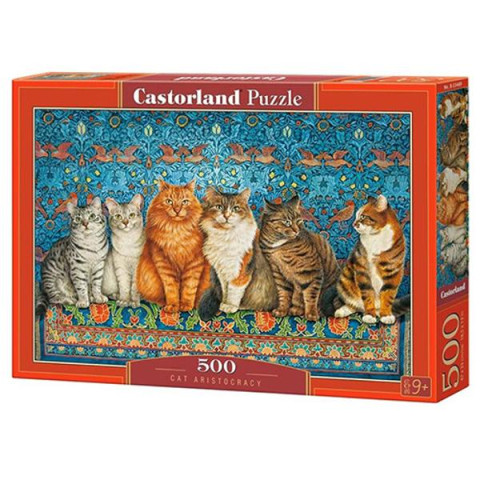 Puzzle 500 piese Cat Aristocracy