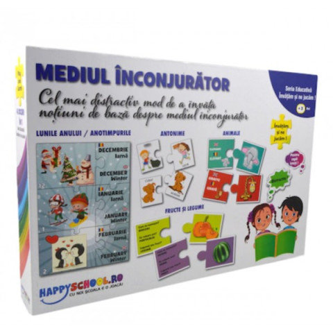 Joc educativ, 4in1, Mediul inconjurator