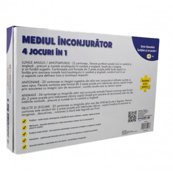 Joc educativ, 4in1, Mediul inconjurator