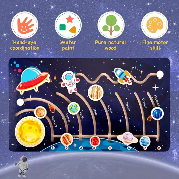 Joc Montessori - Sistemul solar