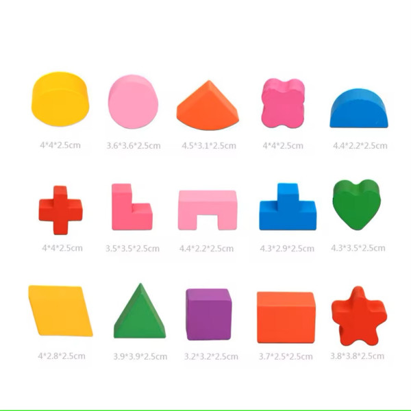 Joc Montessori - mașinuță sortare forme și culori 