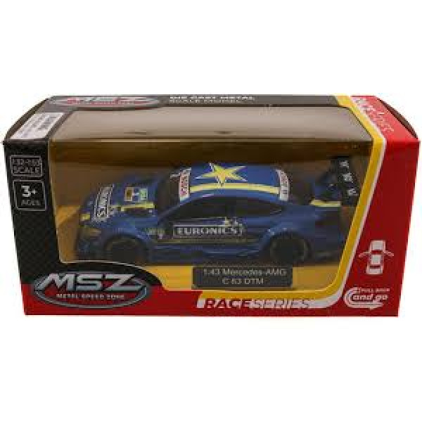 Mașinuță Mercedes AMG C 63 DTM MSZ 1:43 Albastru