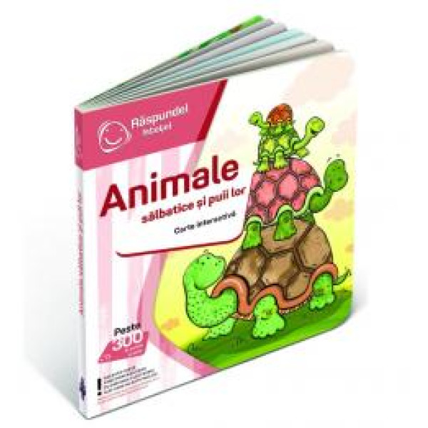 Carte Răspundel Istețel - Animale sălbatice și puii lor Carte Răspundel Istețel - Animale sălbatice și puii lor