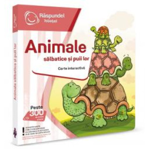 Carte Răspundel Istețel - Animale sălbatice și puii lor