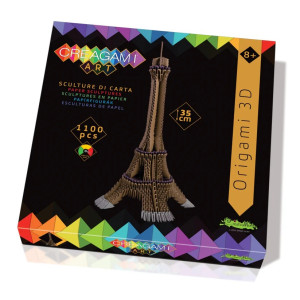 Creagami - Kit Turnul Eiffel origami cu 1100 piese