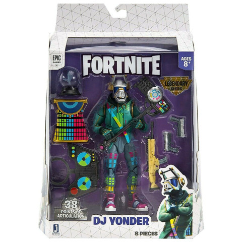 Fornite Set Figurină Articulată Și Accesorii Legendary Series - DJ Yonder