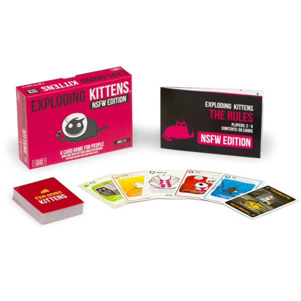 Exploding Kittens pentru adulți (Pink Edițion), limba română