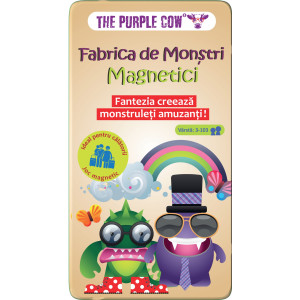 Joc magnetic-Fabrica de monștri magnetici