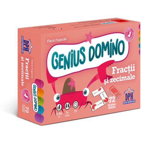 Genius domino - Fracții și zecimale