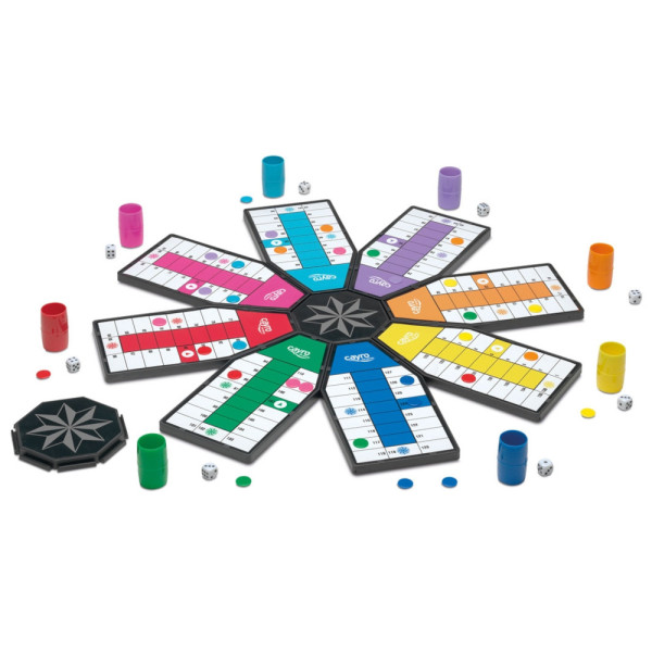 Joc LUDO MODULAR 8 jucatori, Cayro Joc LUDO MODULAR 8 jucatori, Cayro