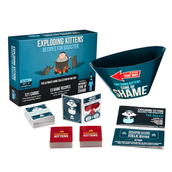Joc de societate EXPLODING KITTENS Rețetele Dezastrului  Joc de societate EXPLODING KITTENS Rețetele Dezastrului