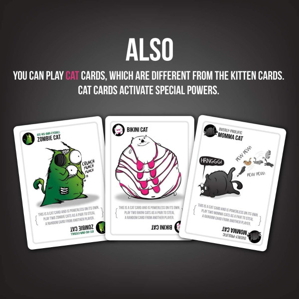 Joc de societate exploding kittens pentru adulti