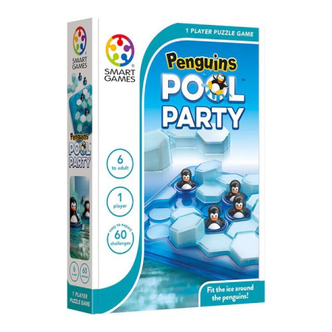 Joc Smart Games - Penguins Pool Party, +6 ani, limba română