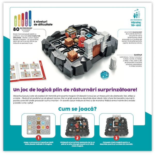 Joc Smart Games - Break-out, +10 ani, limba română