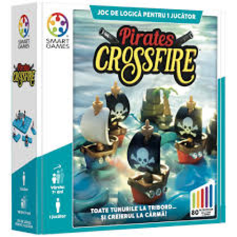 Joc Smart Games - Pirates Crossfire, +7ani, limba română