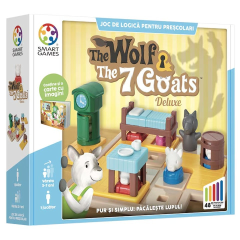 Joc Smart Games - The Wolf & The 7 Goats