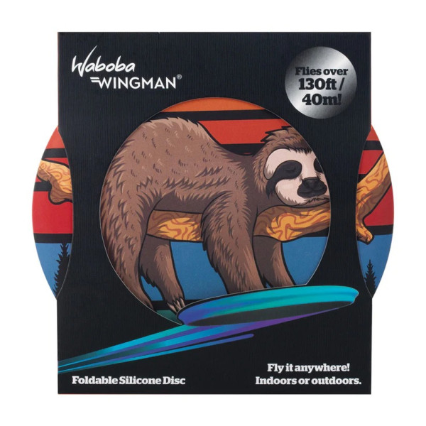 Disc zburator Waboba - Wingman, frisbee silicon 15 cm
