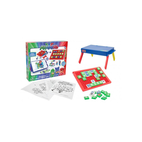 Învață și joacă-te 2 în 1-Aritmetica și alfabetul, Eroi în pijama