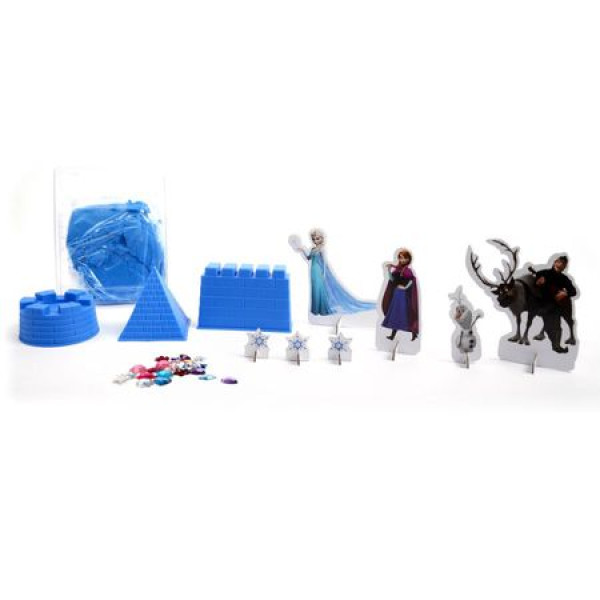 Set nisip kinetic Castelul Frozen