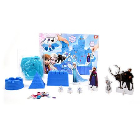 Set nisip kinetic Castelul Frozen