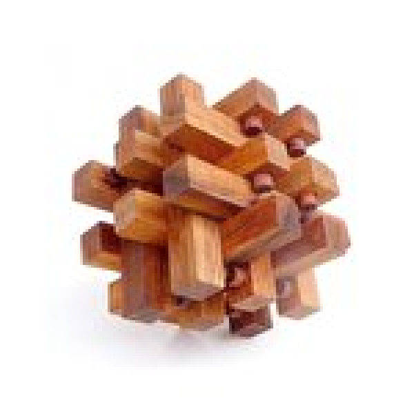 Puzzle din lemn Interlocking - Leonardo da Vinci