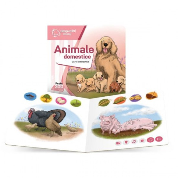 Carte Răspundel Istețel - Animale domestice Carte Răspundel Istețel - Animale domestice