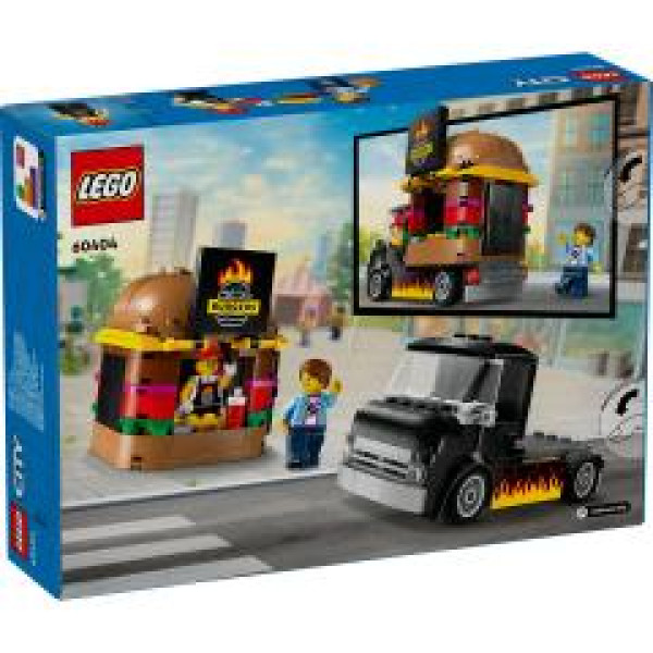Lego City - Toneta cu burgeri, 194 piese